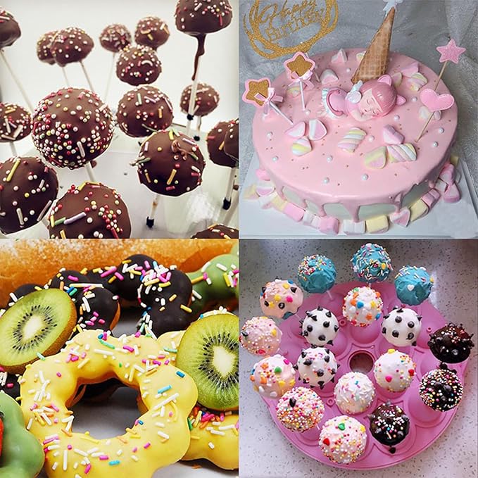 Sentovac Blue and White Nonpareils Sprinkles Edible 2mm Mini Peals Sprinkle for Cake Decorating Sugar Candy Cookie Cupcake Topper Baking Decorations Halloween Christmas Baby Shower Supplies