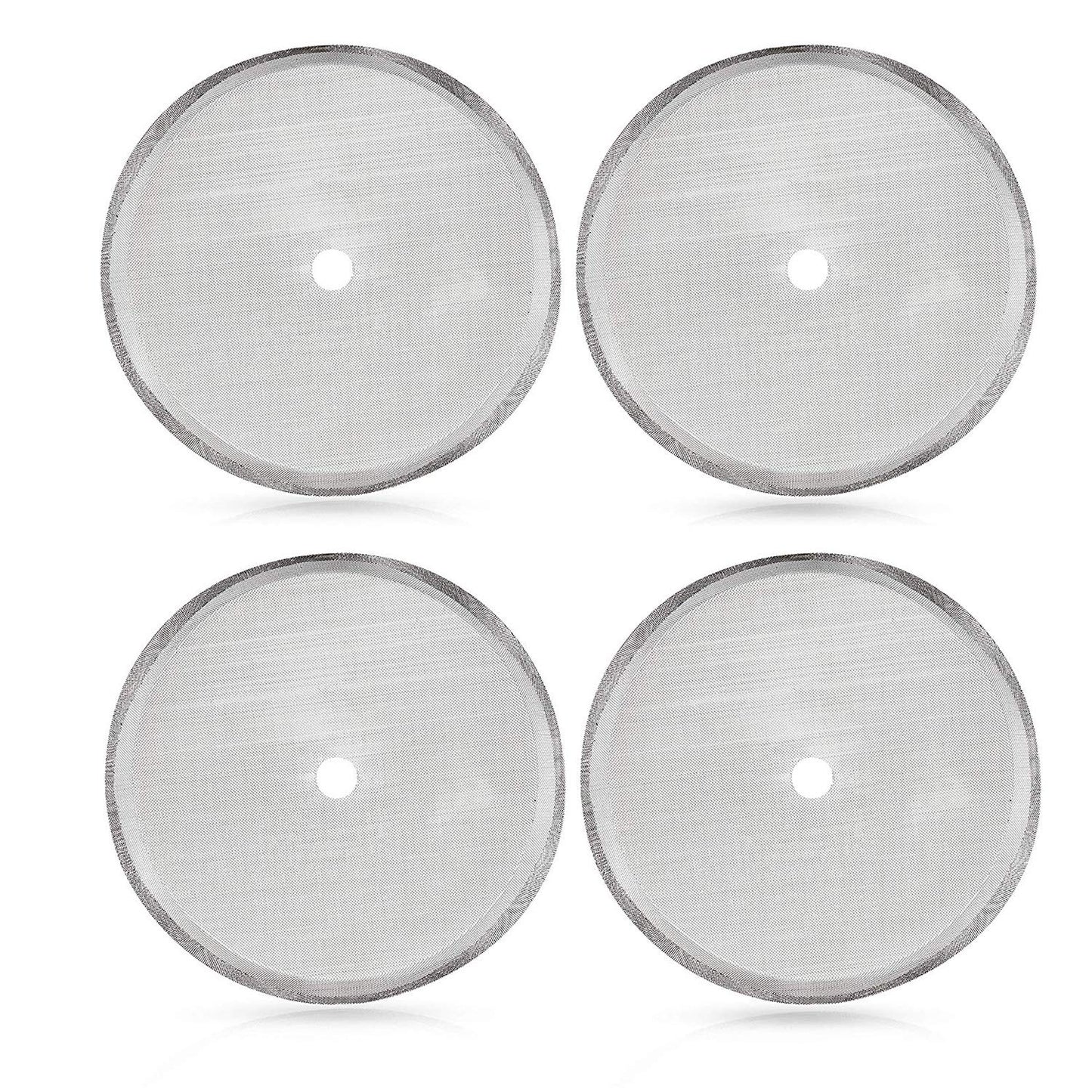 Secura French Press Replacement Screens, Stainless Steel Reusable Mesh Filter for 17 Ounce/12