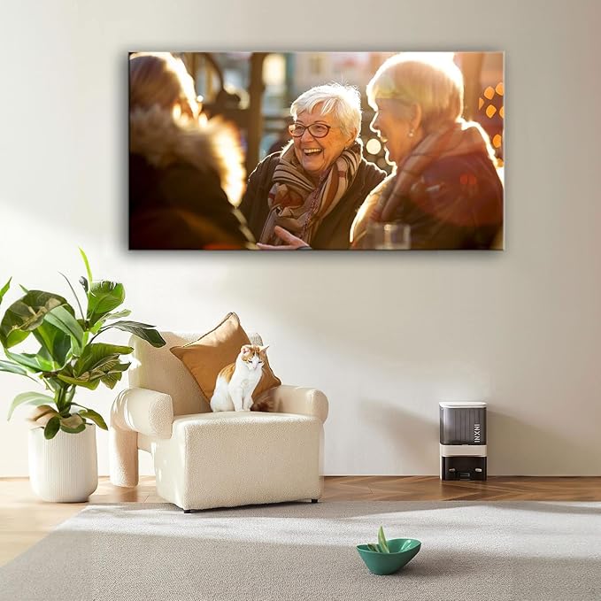 Personalized Custom Canvas Prints, Photo on Canvas Transform Your Photos into Stunning Framed Wall Art-Digitally Printed Photo to Canvas - Ideal for Home Decor, Gifts (40L?쐘20W" 100x50cm)