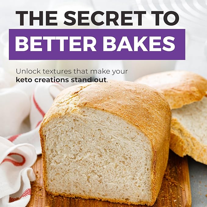 Lupin Flour (3 lb) Low-Carb Flour, 1g Net Carbs Per Serving, Improve Keto-Friendly Baked Goods, High in Protein and Fiber, Keto, Gluten-Free, Non-GMO Sourced