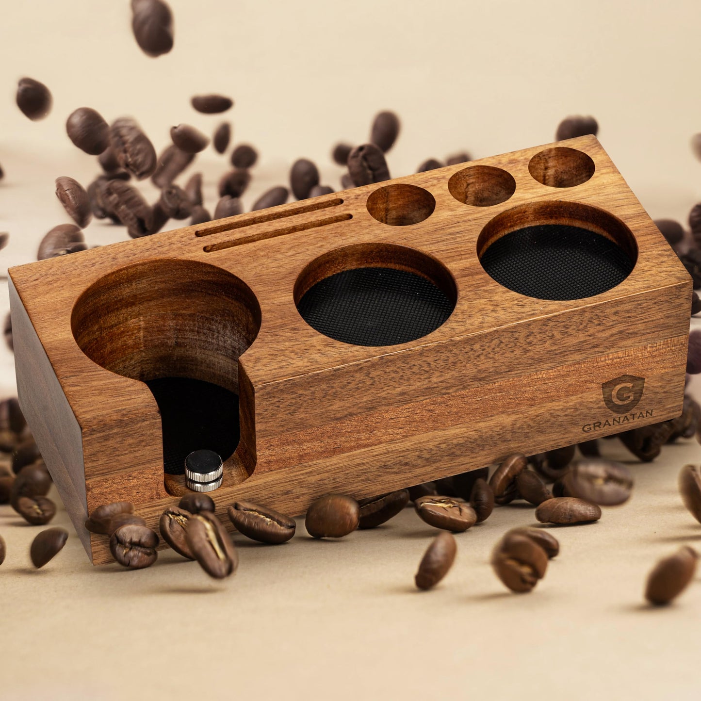 Espresso Tamping Station for 54 mm and 58 mm Portafilters