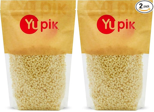 Yupik White Chocolate Chips, 2.2 lb (Pack of 2)