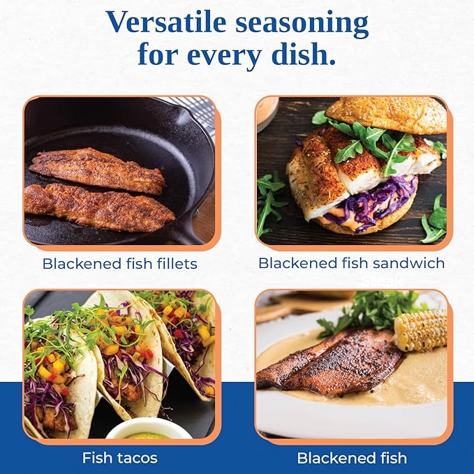 Chef Paul Blackened Redfish Magic Seasoning Blends | Cajun-Style Spices & Seasonings | Gluten-Free, No MSG, Bold Flavor | Perfect for Grilling, Cooking & BBQ | 20 oz/ 567g Shaker (Pack of 2)