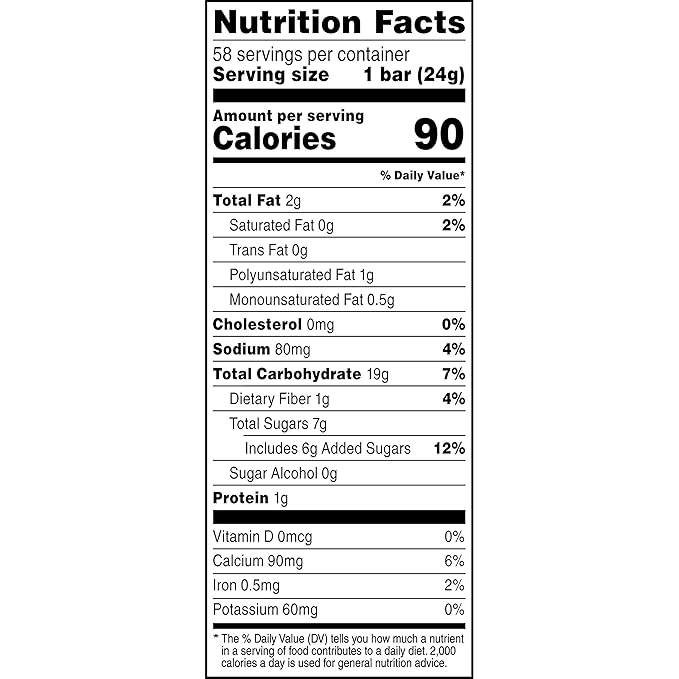 Quaker Chewy Granola Bars, Oatmeal Raisin, 58 Count