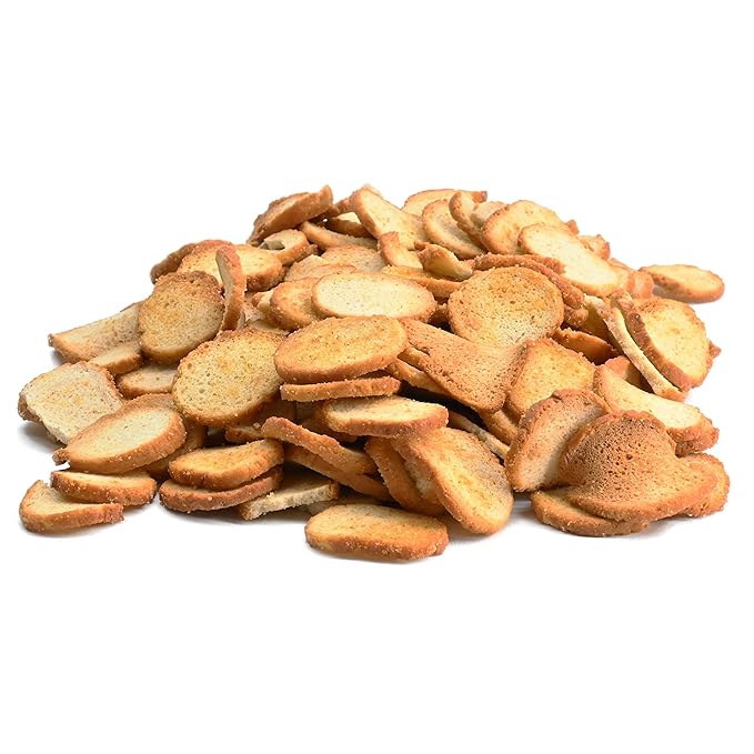 Candy Retailer Mini Garlic Bagel Chips 1 Lb