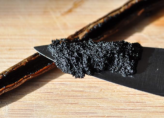 5 Organic Madagascar Vanilla Beans. Whole Grade A Vanilla Pods for Vanilla Extract and Baking