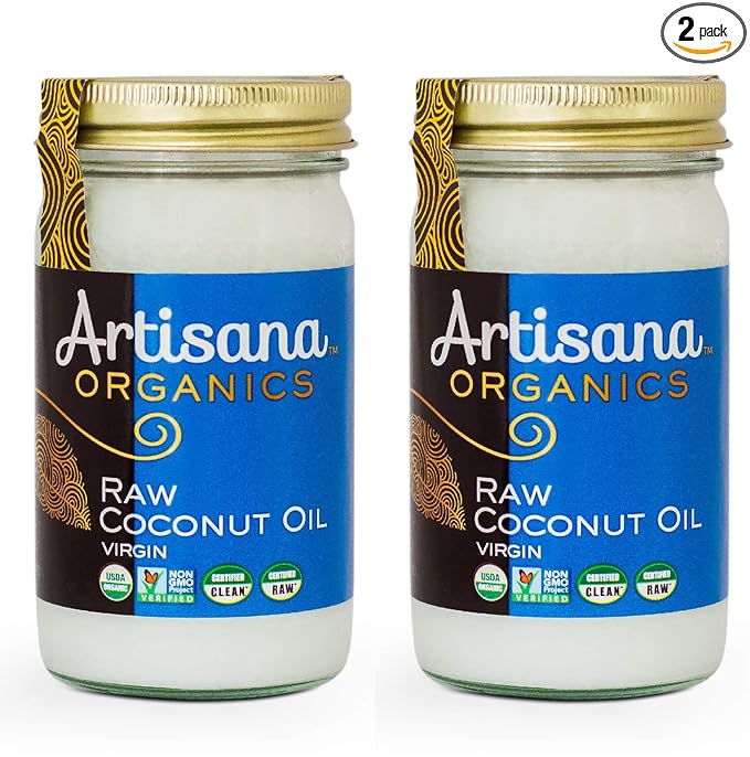 Artisana Organics Raw Virgin Coconut Oil (2 Pack (14 oz))