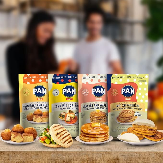 P.A.N Pancake and Waffle Mix ??Gluten Free 1 lb. (Pack of 2)