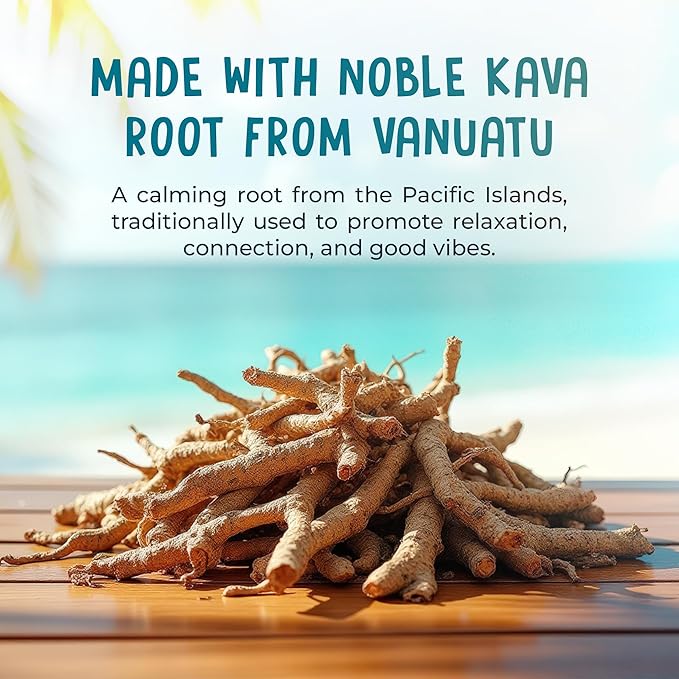 Citrus Berry Kava Drink Mix ??30 Pack for Natural Energy, Mood Support, Stress Relief & Nootropic Focus