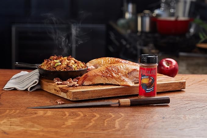 Wildlife Seasonings Rooster Untamed Rub - Zesty Dry Rub Seasoning for Chicken, and Pork, Perfect for BBQ, Grilling, and Roasting with Bold and Robust Flavor