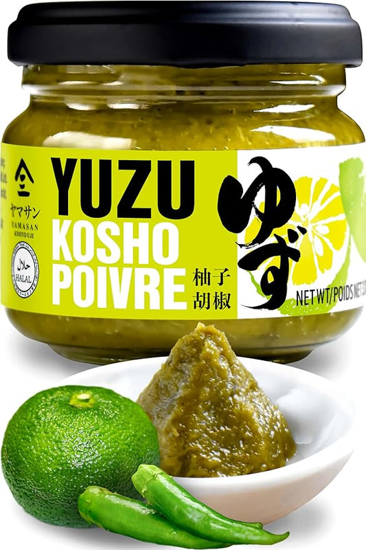 chaganju Yuzu Kosho Pepper Paste, Spices and Seasonings, Japanese Seasoning, 3.17Oz(90g)