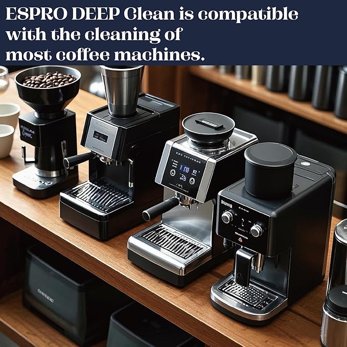 ESPRO Deep Clean, French Press Cleaning Powder Descaling Solution for ESPRO Coffee and Tea Micro-filters, 4.4 Ounces