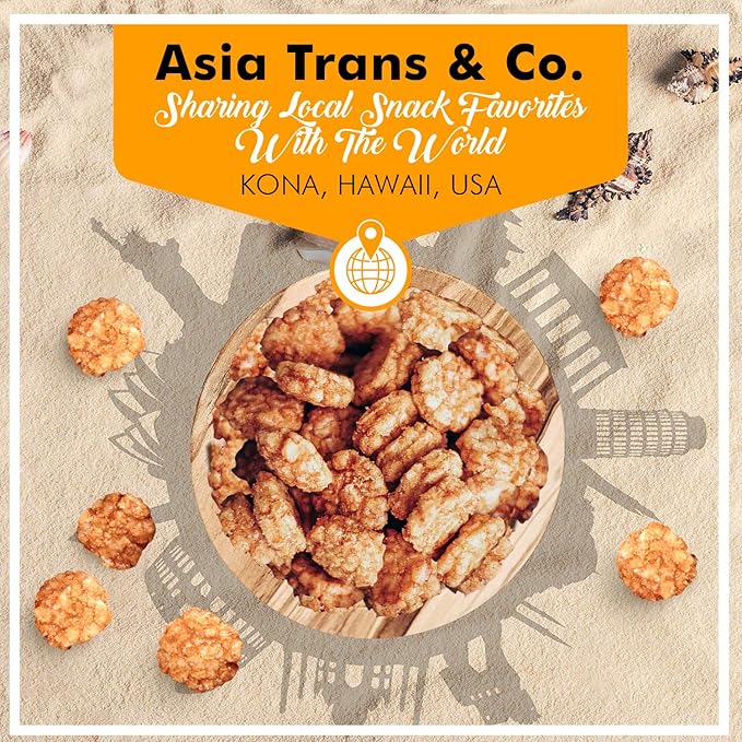 Shoyu Age Fried Arare Rice Crackers 6 Ounce - Perfect on the go snack. Add to popcorn or trail mix. Packed fresh in Hawaii. Sweet and salty flavor profile