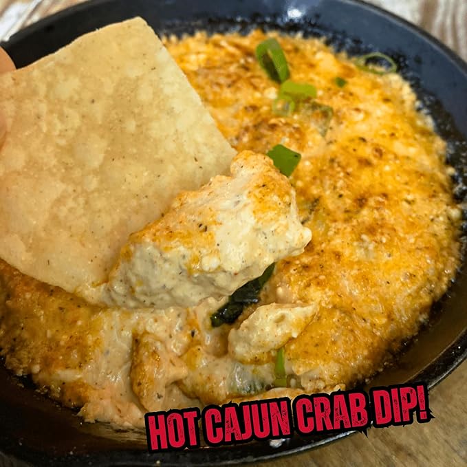 Gourmet Cajun Seasoning | No Artificial Flavors, No MSG added | Premium Cajun Rub for Chicken, Fish, Shrimp and Pork | Runnin Wild Foods, 6.7 ounces