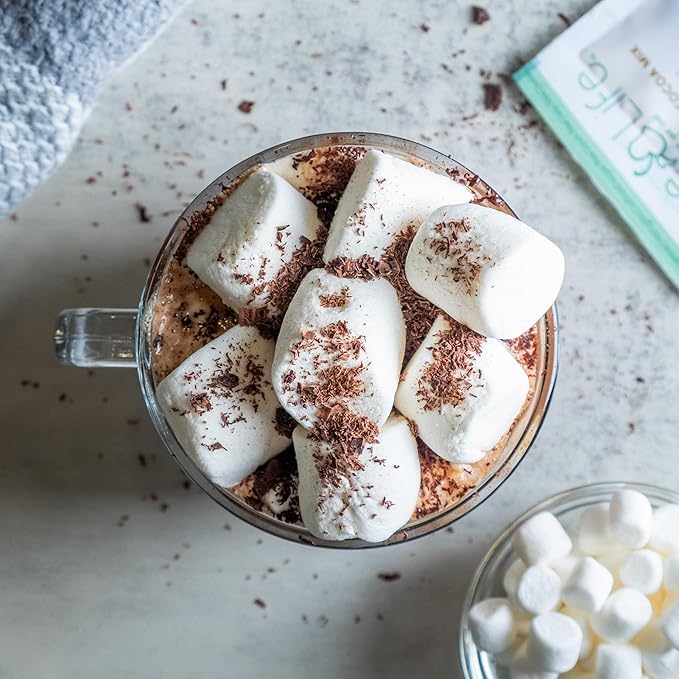 Bare Life: Dairy Free Coconut Hot Cocoa Mix | Single Serving 0.95 Oz (10 Pack) | Gluten Free, Vegan, Organic, Plant Based, Paleo, Soy Free, Corn Free, Lactose Free, Refined Sugar Free Hot Chocolate