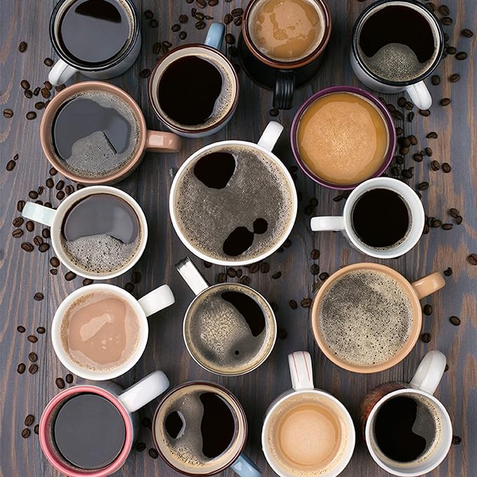 Crazy Cups Flavored Coffee Pods Variety Pack, Fully Compatible With All Keurig Flavored K Cups Brewers, Coffee Sampler, 40 Count