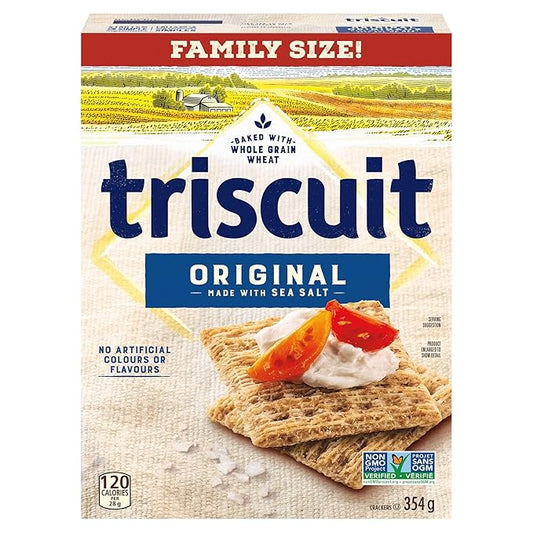TRISCUIT Original Family Size Crackers 354g