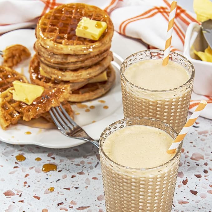 Keto Chow Maple Waffle | Keto Meal Replacement Shake Powder | Nutritionally Complete Keto Food | Low Carb Keto Meals | Delicious Easy Meal Substitute Drink | Protein Rich You Choose The Fat | Single Meal Sample