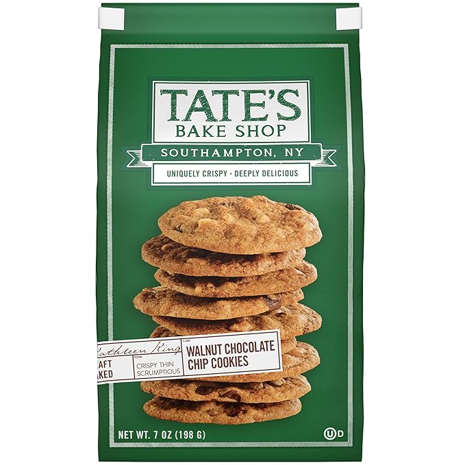 Tate's Bake Shop Walnut Chocolate Chip Cookies, 4 - 7 oz Bags