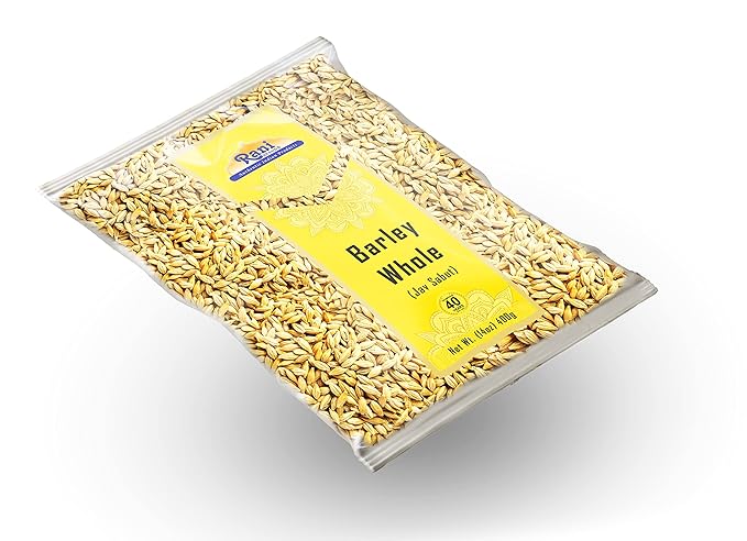 Rani Barley (Jav) Whole With Husk (Non-hulled) 14oz (400g) ~ All Natural | Vegan | NON-GMO | Kosher | Indian Origin