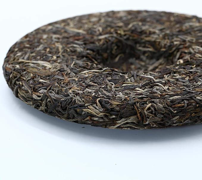 Yunnan Pu'er Tea, 357 Grams, Raw (Luo Shui Dong) Raw PU'ER, Aged Fermented Puerh Tea, Chinese Sheng Black Tea for Daily Drink and Gift