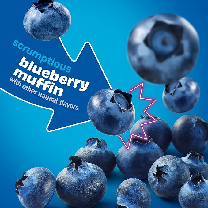 KIND Kids Snacks, Blueberry Muffin Bar, Tree Nut and Peanut Free, Gluten Free, Whole Grains and Oats, 5g Protein, 5 Count