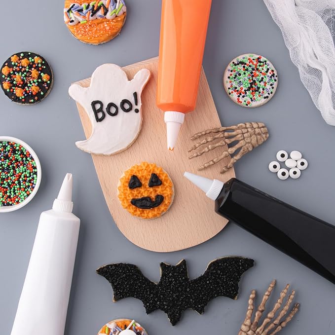 Sweets Indeed Halloween 6-Cell Sprinkle Jar ??6 Variety Sprinkle Compartments | Edible Cake Decorations for Cupcakes, Cookies, Cakes & Desserts | 6.45 oz
