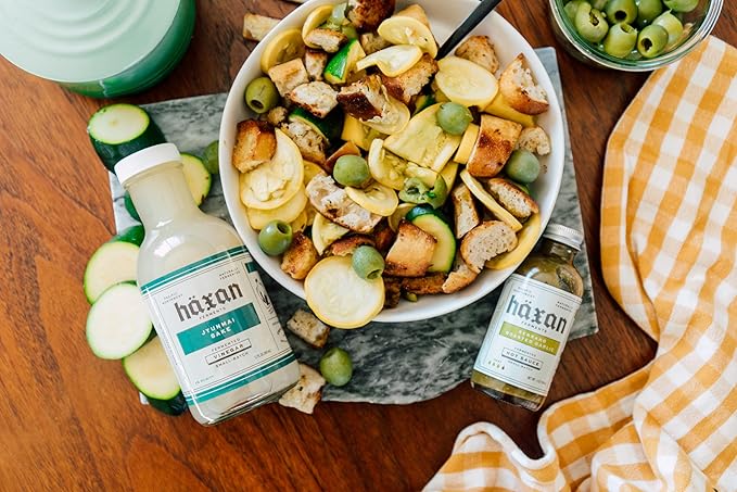 Haxan Ferments Jyunmai Sake Rice Vinegar - Made with Seattle-Brewed Tahoma Fuji Sake | Bright, Floral Notes & Clean Acidity | Perfect for Marinades & Pickling | Artisan Rice Vinegar, 5% Acidity