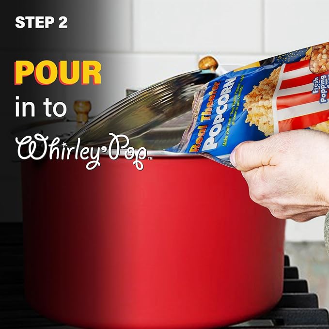 Wabash Valley Farms Theater Popcorn Kits - 10 Pre-Portioned Popcorn Machine Popcorn Packets, Popcorn Kernels for Popcorn Machine, 10 Pop Corn Packs