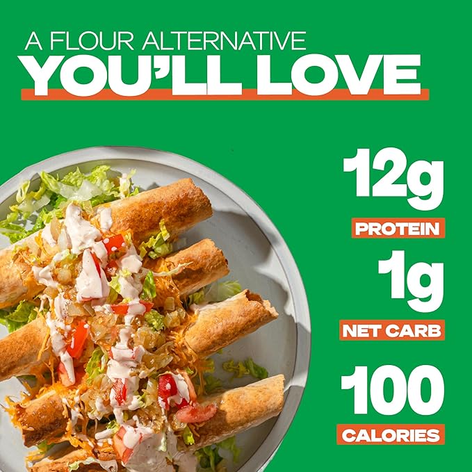 Kaizen Lupin Flour 2lbs ??High Protein, Low Carb, Keto Friendly, Gluten Free Ground Lupini Flour ??Non GMO, Vegan, Low Calorie, High Fiber Lupin Bean