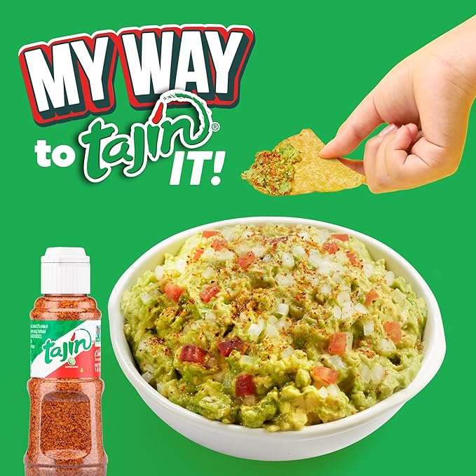 Tajín Clásico Seasoning, Mini Tajín Mexican Seasoning 1.6 oz (Pack of 2)