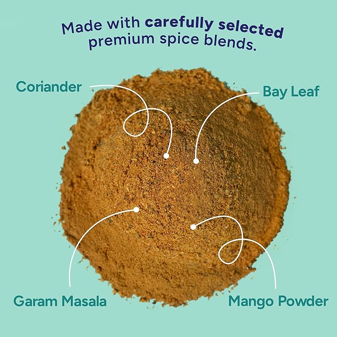 Fadwa Masala Keema Spice Mix - 4.5 oz Jar, Salt & Sugar Free, Non-Spicy Authentic Desi Spices for Pakistani & Indian Cooking, Curry, Garam Masala - No Artificial Ingredients - Gluten Free