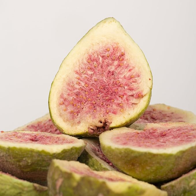 Oranfit Freeze-Dried Fig Chunks, 11.2 Ounces/318g (75-105 Chunks)