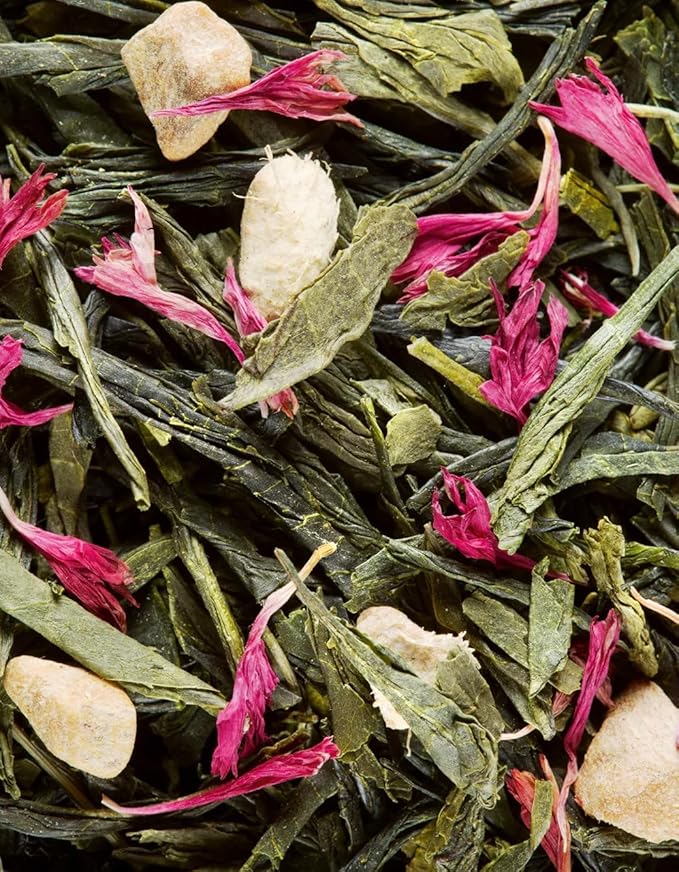 Dammann Freres Sachets, Miss Dammann Tea Bags, Premium Gourmet French Green Tea, Blend Ginger, Passion Fruit, Lime Flavors, 25 Count (Single Pack)