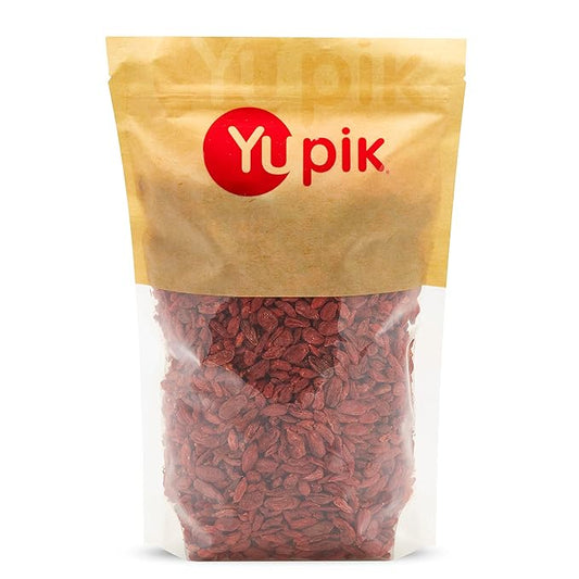 Yupik Natural Dried Goji Berries, 1 lb (16 oz), Gluten-Free, GMO-Free, Dried Fruits, Wolfberries, No Sugar Added, Superfood, High in Vitamin A and C, Source of Fiber, Healthy Snacks, Ideal for Baking