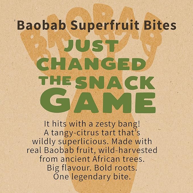 Baobest Superfruit Bites - Baobab Superfruit Variety Pack - Berry, Mango, and Raspberry - Vegan, Gluten Free, High in Vitamin C, Preservative-Free, Superfood Snack from the Tree of Life - 15 Servings