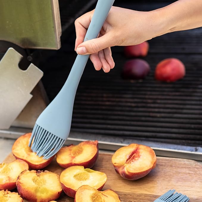GIR: Get It Right Silicone Basting Brush – High Heat Resistant Kitchen Tool for Cooking, Grilling & Baking, Ultimate - 8IN, Navy