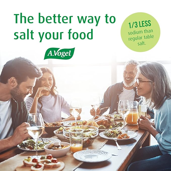 A.Vogel Herbamare Herbed Sea Salt - Natural Fine Sea Salt Infused with 12 Herbs & Vegetables - Free of Artificial Flavors & Preservatives - Non-GMO, Keto, Paleo-Friendly, USDA Organic - 8.8oz (2 Pack)