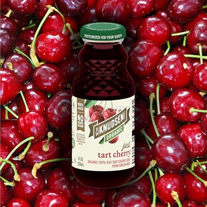 R.W. Knudsen Organic Tart Cherry Juice, 8 fl oz (12 Pack)