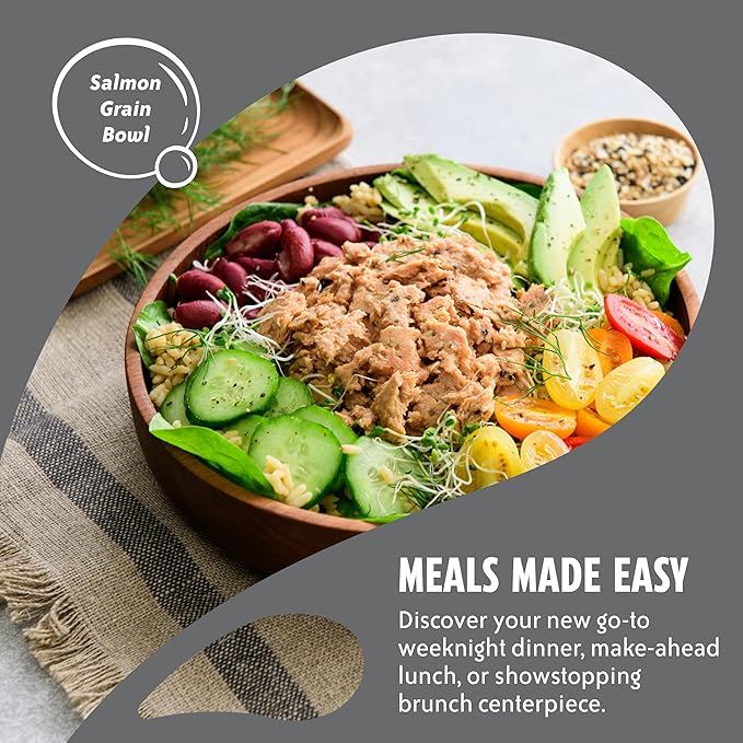 Chicken of the Sea Alaskan Pink Salmon, 2.5 oz. Packets (Box of 12), Wild Caught Salmon, Everything Bagel Seasoning