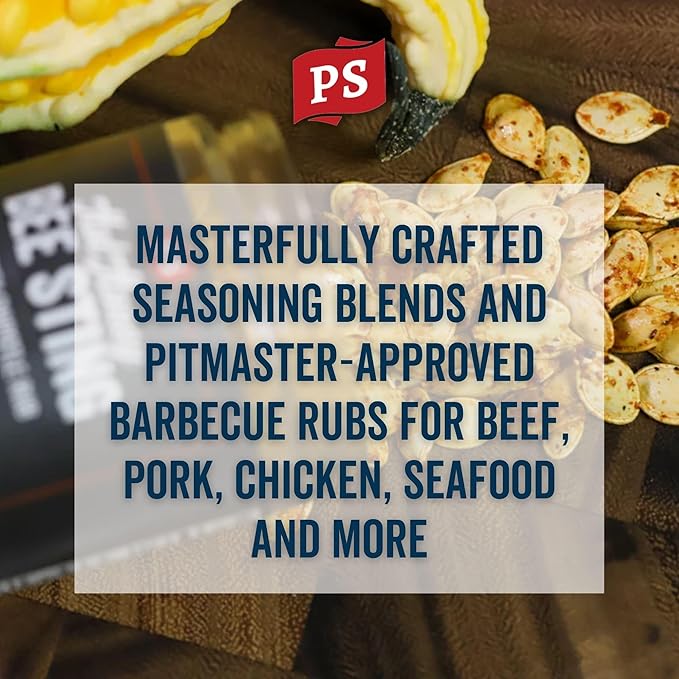 PS Seasoning Bee Sting - Hot Honey Chipotle BBQ Seasoning and Rubs for Smoking, Grilling, Baking - Sweet and Spicy Chipotle Flavor, Dry BBQ Rubs and Spices for Grilling Steaks, Pork, Chicken, Beef