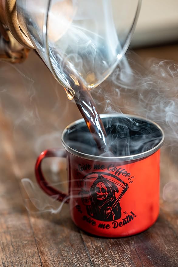 Blackout Coffee Brewtal Awakening Whole Bean Coffee ??Dark Roast, High Caffeine, Bold & Strong ??Freshly Roasted 12oz Bag, American Made