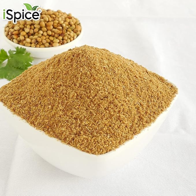 iSpice PREMIUM GROUND CORIANDER SEED POWDER | Pure and Fresh |Essential Kitchen Herbs |4.7oz (134g)