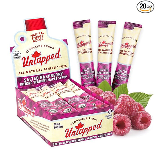 Salted Raspberry Infused Maple Syrup