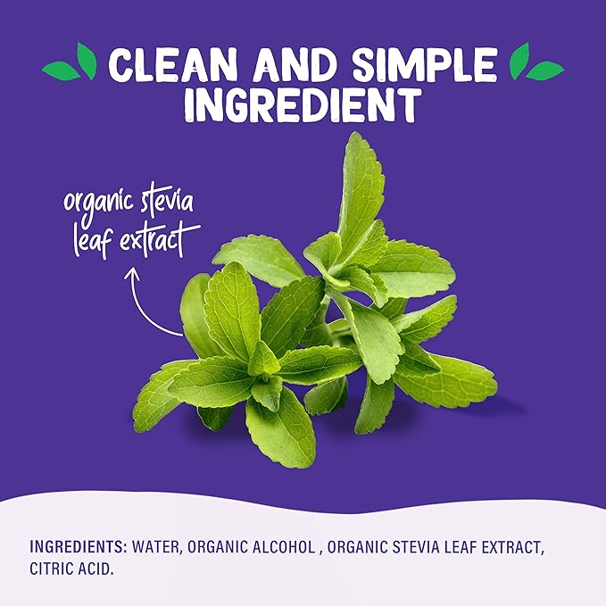 Pyure Organic Liquid Stevia Extract Sweetener ??Zero Calorie, Sugar Free, Keto Friendly, Plant-Based Sugar Substitute ??Non-GMO, Diabetic Friendly, Zero Carb, No Aftertaste ??Simply Sweet ??1.8 fl oz