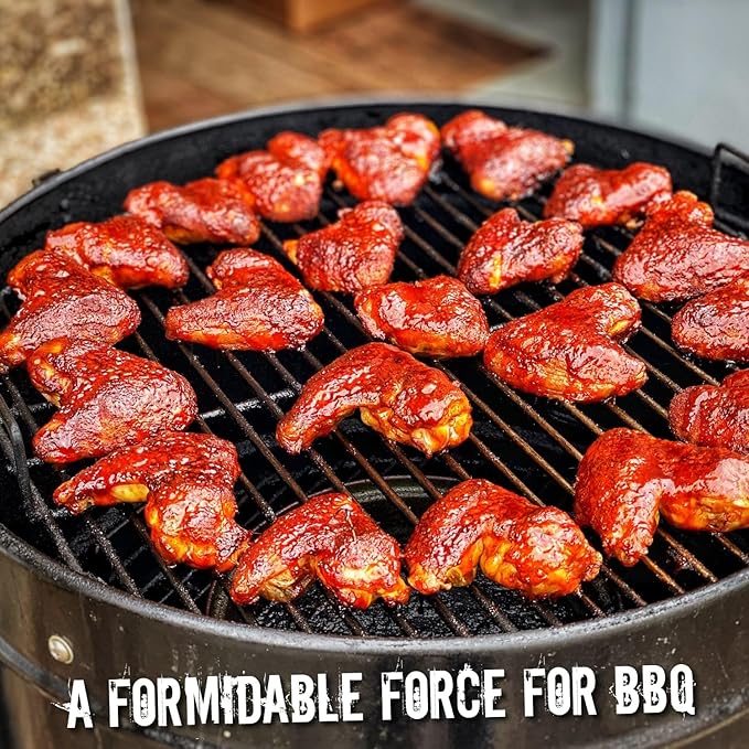 Angus & Oink | Feather Duster Rub | Sweet & Smoky Seasoning with Paprika, Orange, Lemon & Chipotle | Perfect for Chicken Wings & Pork | Versatile BBQ Rub | 200g