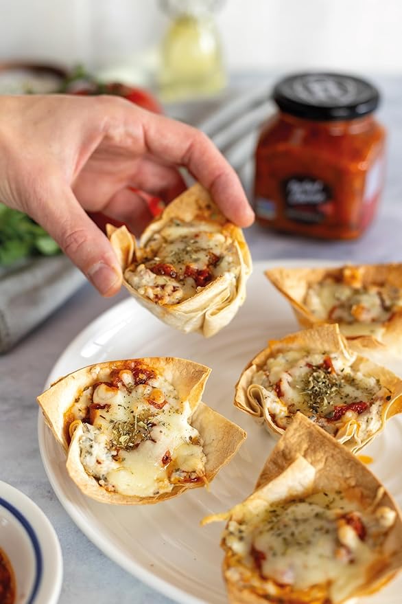 Perfect Choice Variety Pack - Delicious Artichoke Bruschetta, Sun-Dried Tomato Bruschetta & Caramelized Piquillo and Jalapeno peppers - Ready-to-eat - Ideal for Burgers And Sandwiches - Pack of 3