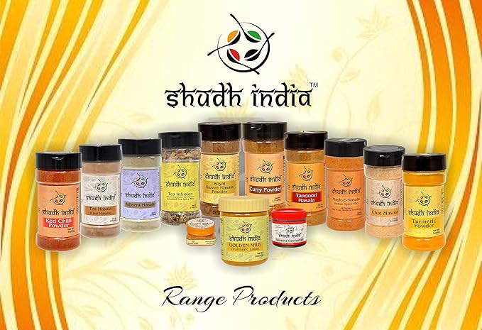 Shudh India Garam Masala Indian Spice Blend PET Jar ~ All Natural, Salt-Free | Vegan | No Colors | Gluten Friendly | NON-GMO | Indian Origin
