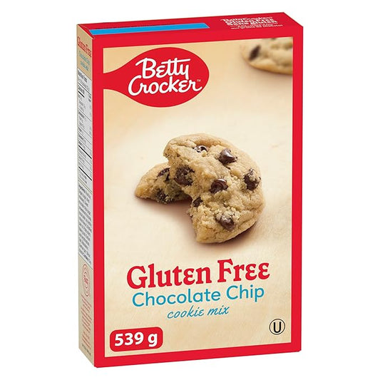Betty Crocker Gluten Free Cookie Mix Chocolate Chip 539 Gram Imported from Canada