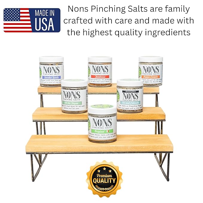 Nons Pinching Salts - Pepper Complex (4 oz) | All Natural Seasoning | Great for Finishing |